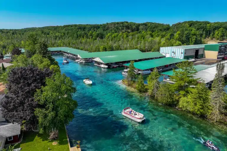 Marina docks and facilities